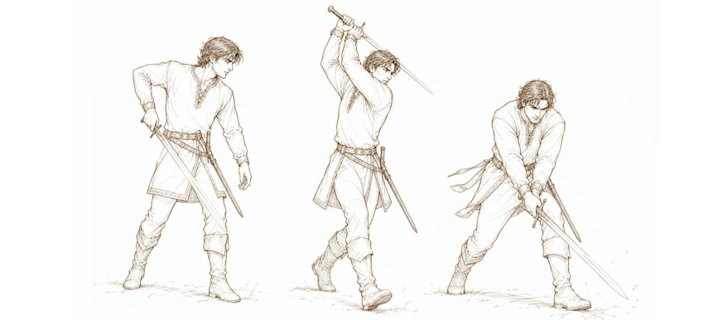 Illustration — Five Traits of a Moving Character